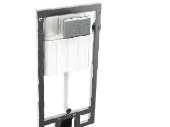 CONCEALO NEO (PNEUMATIC CONCEALED CISTERN FULL FRAME & DRAIN SET - QF)