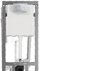 NEXUS NEO (PNEUMATIC CONCEALED CISTERN FULL FRAME & DRAIN SET - QF)