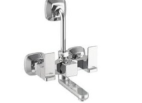 WALL MIXER WITH L BEND PIPE FOR OVERHEAD SHOWER
