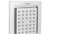 BODY SHOWER SQUARE BRASS