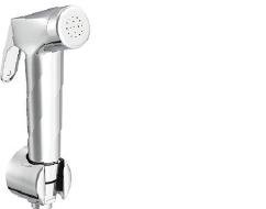 BRISK HEALTH FAUCET ABS WITH RUBBIT CLEANING SYSTEM, 1.25 MTR. SS FLEXIBLE PIPE & ABS WALL HOOK