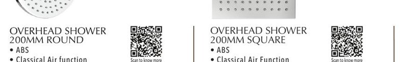 OVERHEAD SHOWER