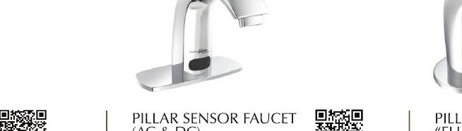 PILLAR SENSOR FAUCET (AC & DC)