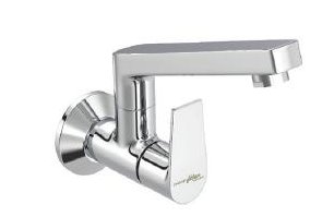 SINK COCK WITH SWIVEL SPOUT (Wall Mounted)