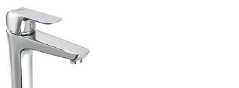 SINGLE LEVER BASIN MIXER TALL w/o Popup Waste