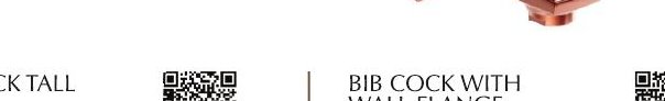 BIB COCK WITH WALL FLANGE