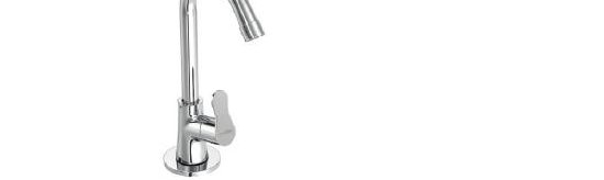 SINK COCK WITH SWIVEL SPOUT (Table Mounted)
