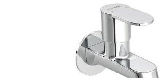 SWAN NECK TAP WITH LEFT HAND OPERATING KNOB
