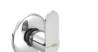 ANGULAR STOP COCK WITH WALL FLANGE