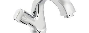 SWAN NECK TAP WITH LEFT HAND OPERATING KNOB