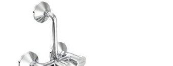 WALL MIXER WITH L BEND PIPE FOR OVERHEAD SHOWER