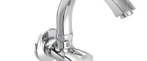 SINK COCK WITH SWIVEL SPOUT (Wall Mounted)