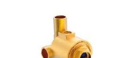 Concealed Diverter Body - 3 Outlet
