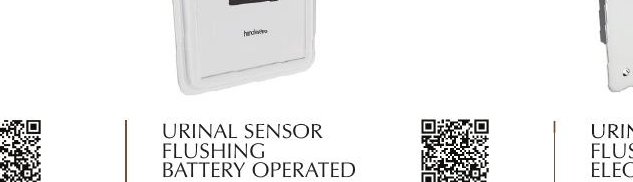 URINAL SENSOR FLUSHING ELECTRIC OPERATED