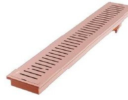 SHOWER DRAIN-600MM LINEAR PATTERN