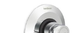 FV 40mm Single Flush Round WT Soft Push