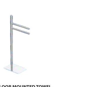 FLOOR MOUNTED TOWEL HANDLE