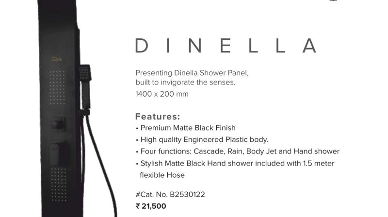 Dinella Shower Panel