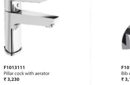 Pillar cock with aerator