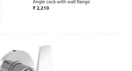 Bath tub spout with wall flange and button arrangement for telephonic hand shower