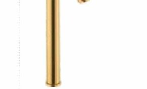 Pillar cock with extended body and aerator