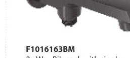 Stop cock suitable for 15 mm pipeline with inner head Exposed part