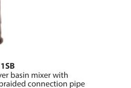2 - Way Bib cock with single handle and wall flange