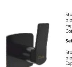Stop cock suitable for 15 mm pipeline with inner head