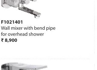 5-Way (3 inlets + 2 outlets) single lever concealed diverter
