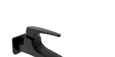 Bib cock with wall flange and aerator