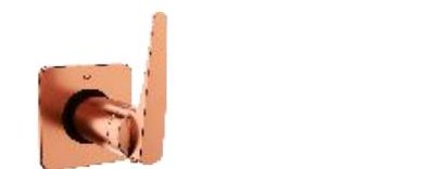 Stop cock suitable for 20 mm pipeline with inner head