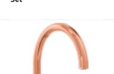 Stop cock suitable for 20 mm pipeline with inner head Concealed part