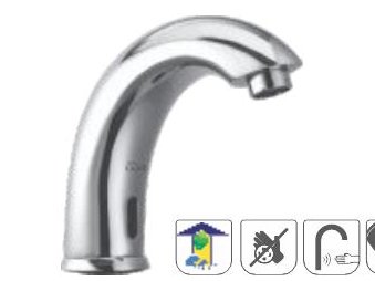 Deck mounted sensor tap