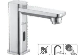 Deck mounted sensor tap