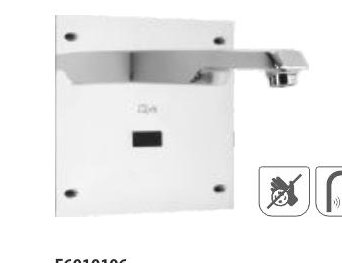 Wall mounted sensor tap