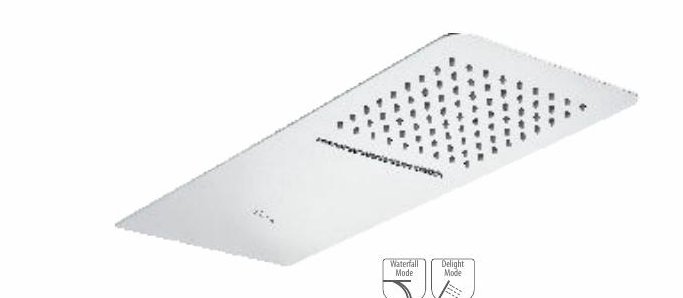 Overhead Rain Shower SS 304 with Waterfall