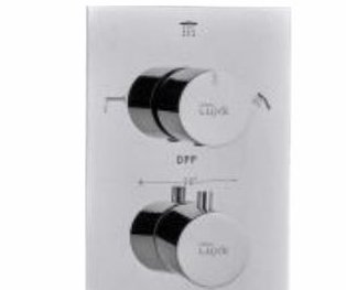 Thermostatic 3 Way Diverter - Round (Exposed part)