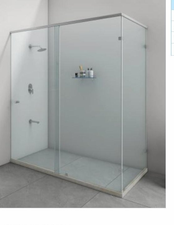 ARISTOS - B - CORNER SLIDING SHOWER PARTITION