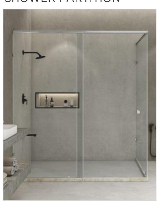 ARISTOS SIGNA - B - CORNER SLIDING SHOWER PARTITION