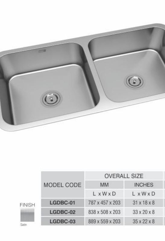 CHARISMA Double Bowl Sink
