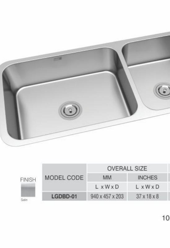 DAZZLE Double Bowl Sink