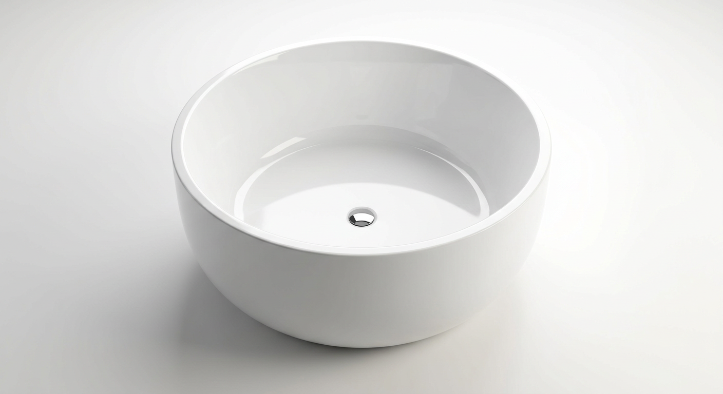 NBT 001 Circular Soaking Bathtub
