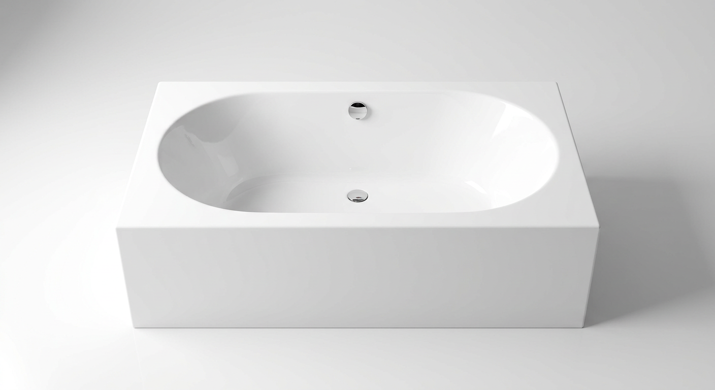 NBT 004 Wide Rectangular Bathtub