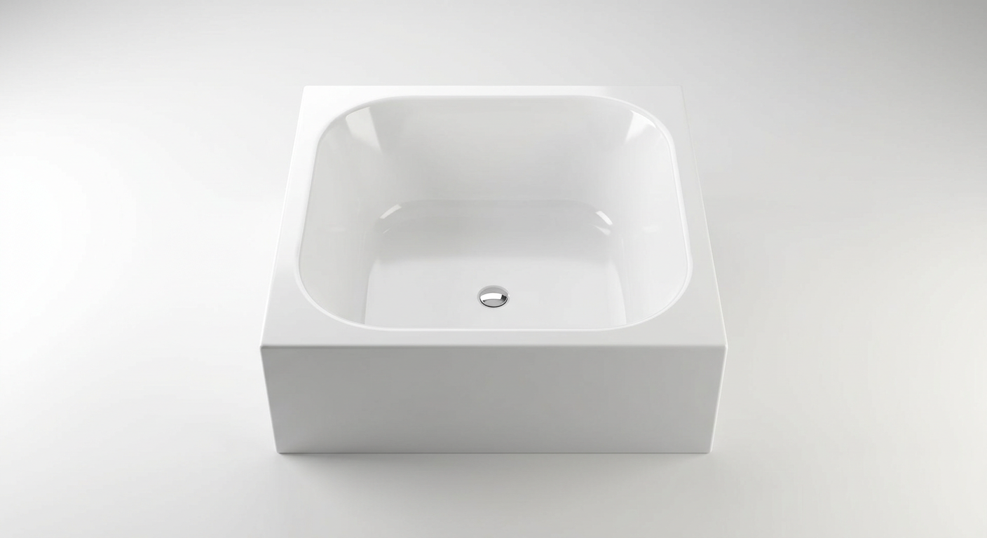 NBT 007 Square Drop-In Bathtub