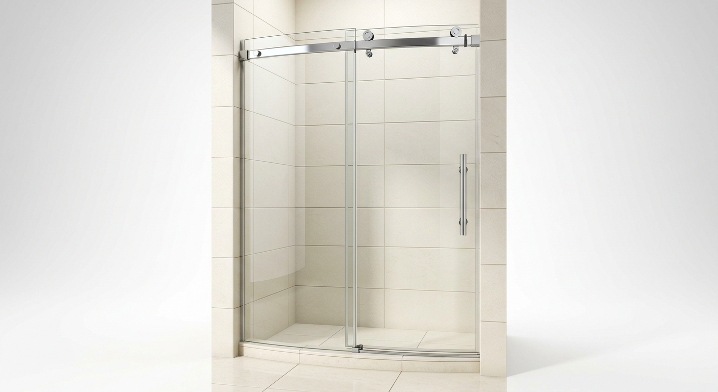 Sliding Frameless Shower Door