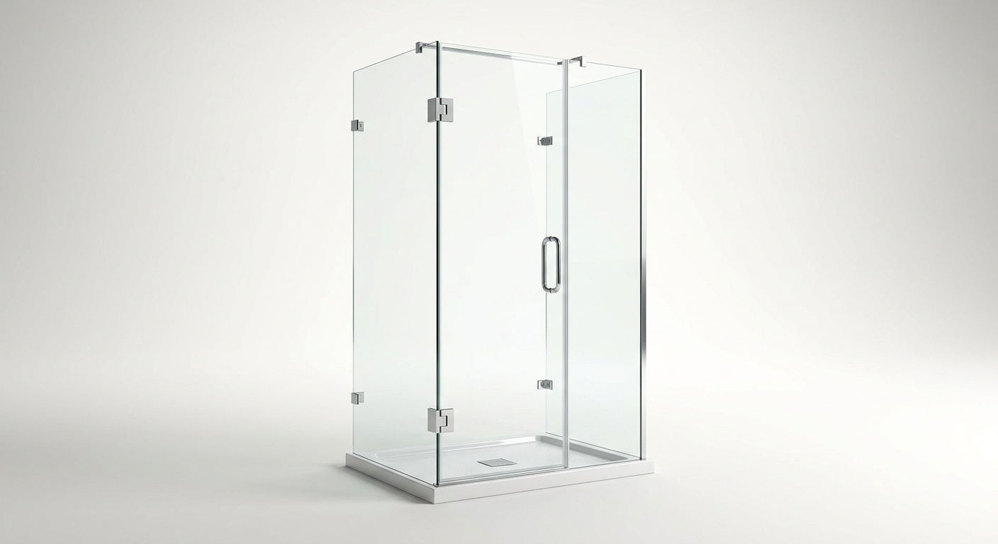 Frameless Shower Enclosure