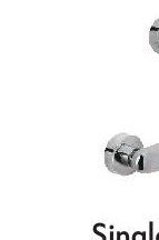 Single Lever Wall Mixer with L Bend