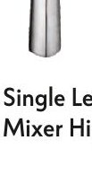 Single Lever Basin Mixer High