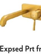 Expsed Prt fr Conc. Basin Mixer + Handle For SLBM WM
