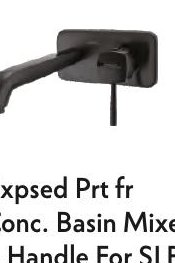Exposed Part for Concealed Basin Mixer + Handle For SLBM WM